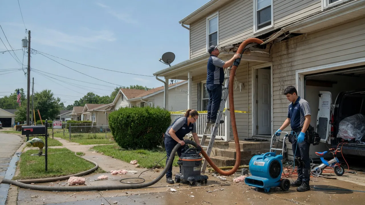 Water Damage Restoration in Okmulgee, OK near me